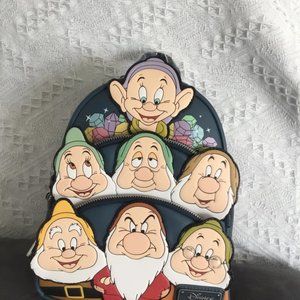 Loungefly seven dwarfs Snow White